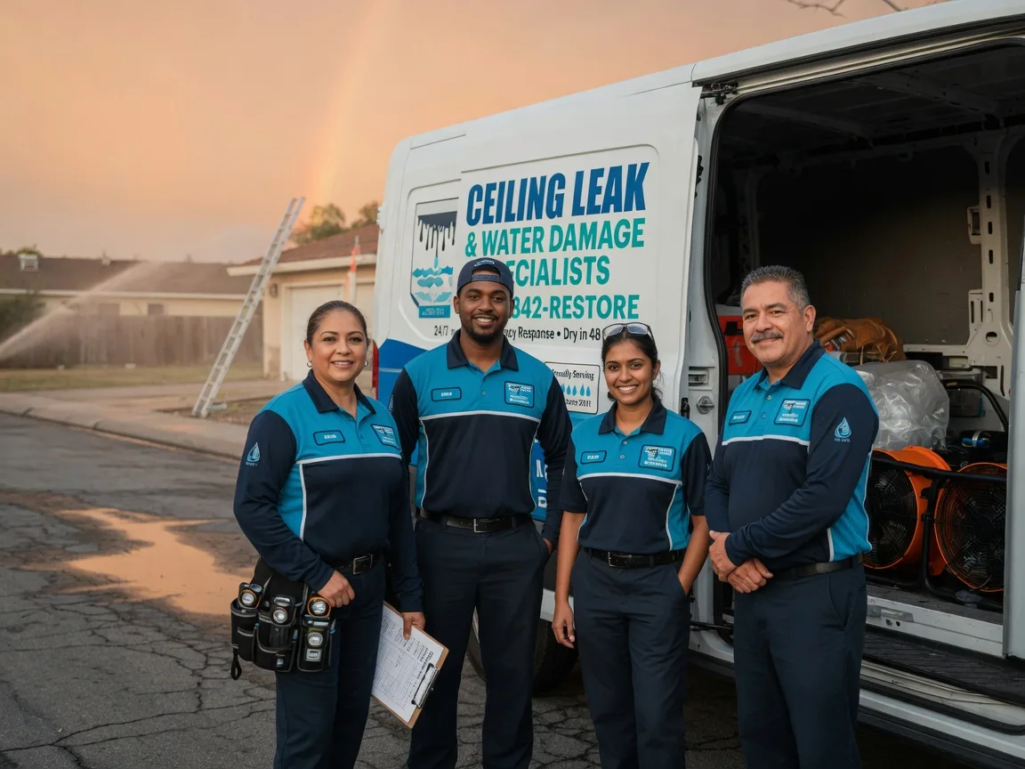 Ceiling Leak Cleanup company in Camptonville, CA